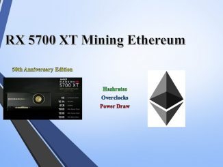 RX 5700 XT - Mining Ethereum | Hashrate | Overclock | Powerdraw