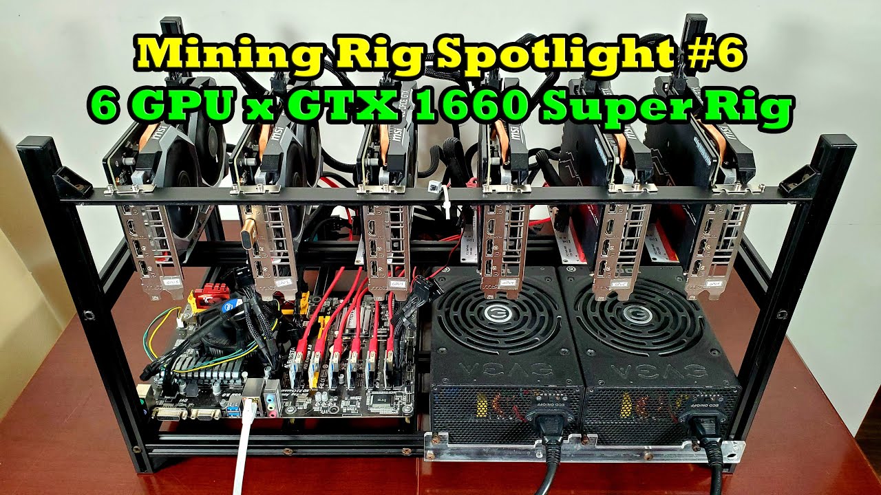 crypto mining with 1660 super