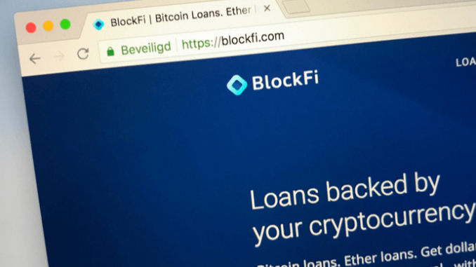 NJ regulator orders BlockFi to stop creating crypto interest accounts