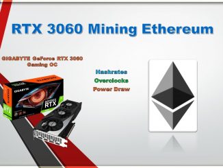 RTX 3060 - Mining Ethereum | Hashrate | Overclock | Powerdraw