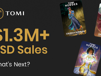 Tomi Heroes NFT Sales Surpasses $1.35M