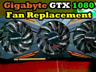 Gigabyte GTX 1080 Fan Replacement