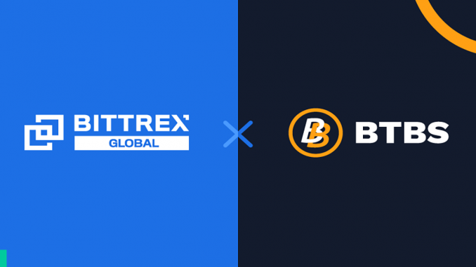 BitBase, Listed Its BTBS Token on Bittrex Global