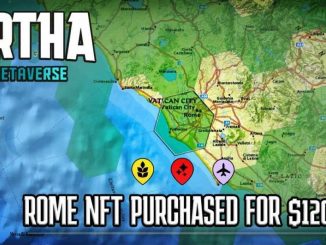 Ertha Metaverse Sells Rome NFT for Record $120k