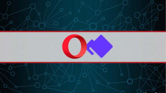 Opera Announces Integration With DeFi Platform DeversiFi