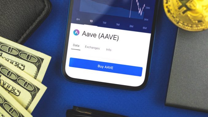 Strong whale accumulation pushes Aave (AAVE) over 30% in 2 days