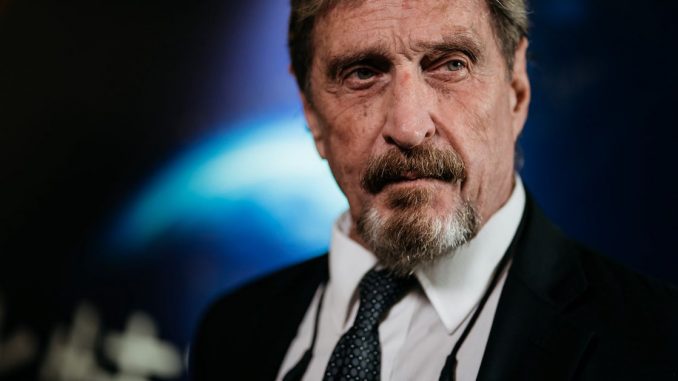 Why Did John McAfee Stop Paying Taxes? ‘I’d Just Had Enough’