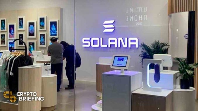 Solana Opens First Physical Store in New York City