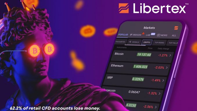 Libertex- Offering Crypto CFD Trading to Users