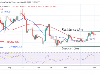 Bitcoin Price Prediction for Today, November 2: BTC Price Remains above $20.4K While Considering Its Next Move