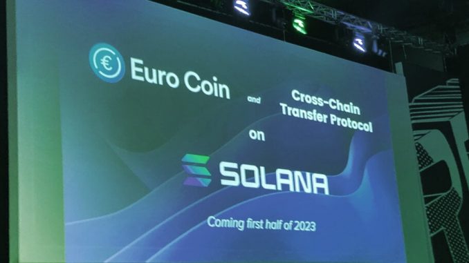 Circle's Euro Stablecoin Coming to Solana in 2023