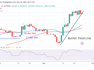 Bitcoin Price Prediction for Today, March 23: BTC Price Holds in the Interim below $28K