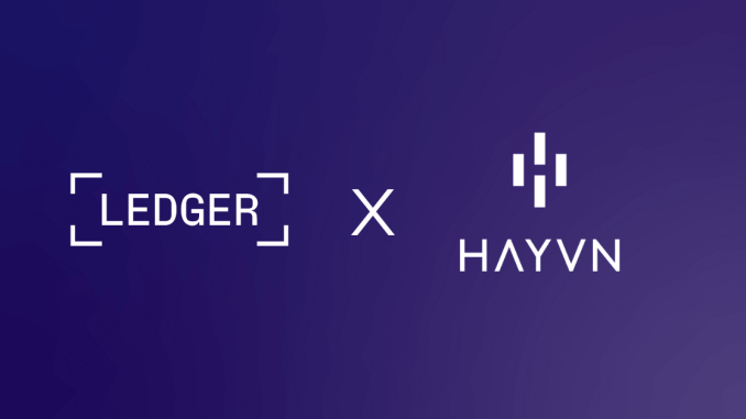 Ledger partners with HAYVN to bring secure off-ramping to customers