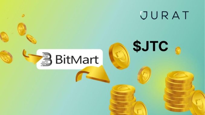 $JTC Network, a New Layer 1 Blockchain Focused on Legal Enforcement, To List On BitMart Exchange