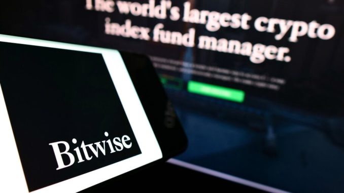 Bitwise Enters Race for Ethereum Spot ETF