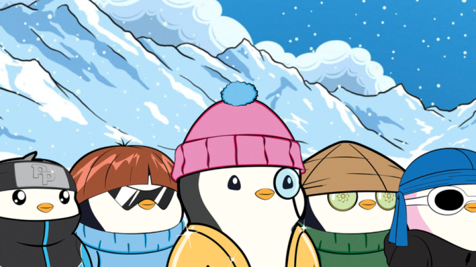 Pudgy Penguins to Hatch a 'Master Coin' On Solana as NFT Floor Prices Surge