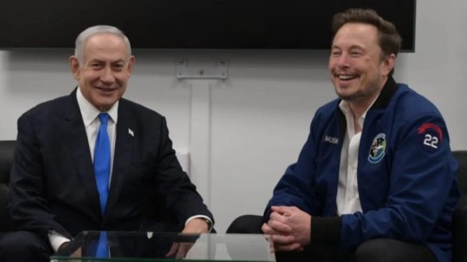 Elon Musk discusses AI development with Israeli Prime Minister Netanyahu