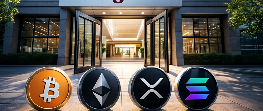 Vanguard opens door to Bitcoin, Ethereum, XRP, and Solana ETFs