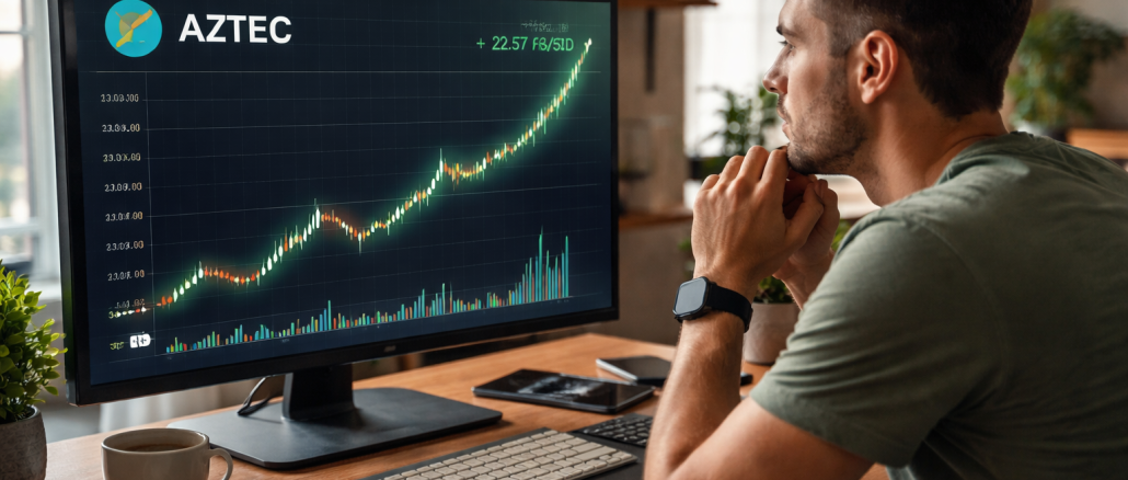 Here’s why AZTEC price is rising