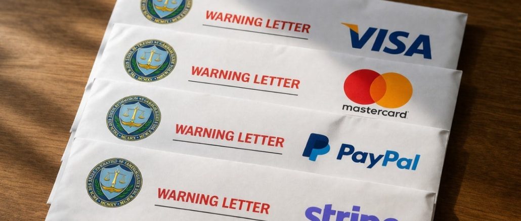 FTC Warns Visa, Mastercard, Paypal, Stripe as Debanking Concerns Shake US Financial Access – Finance Bitcoin News