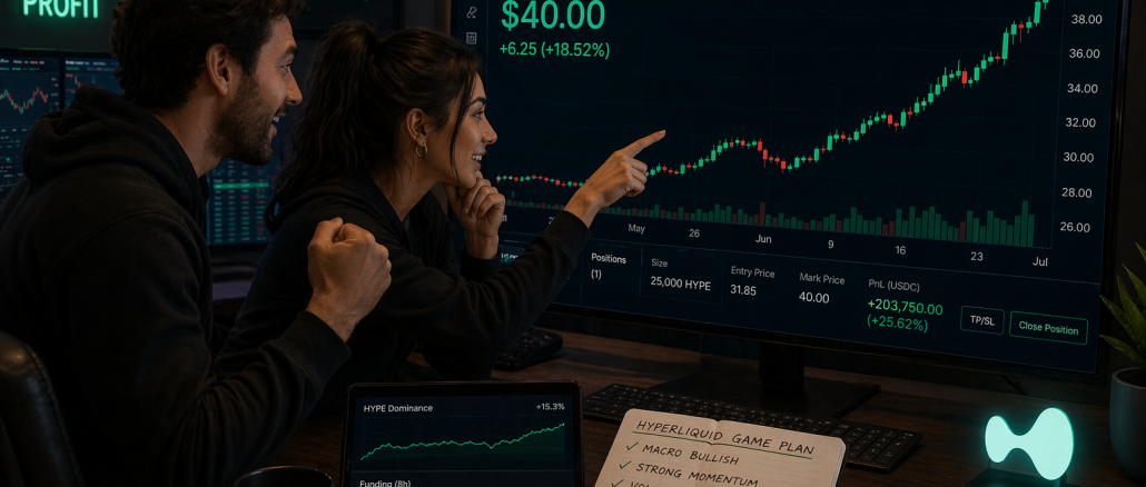 Analyzing a bullish HYPE chart