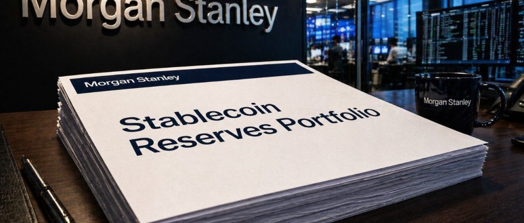 Morgan Stanley Adds Stablecoin Fund After Bitcoin ETF Launch