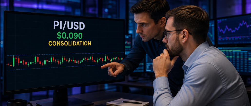 Pi holds above $0.085 support as crypto market recovery loses momentum
