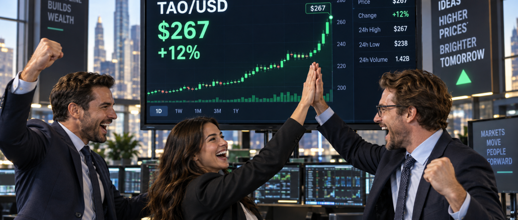 Bittensor targets $300 as TAO extends five-day rally
