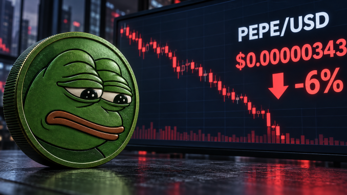 PEPE risks a deeper correction as whales sell 80 billion tokens