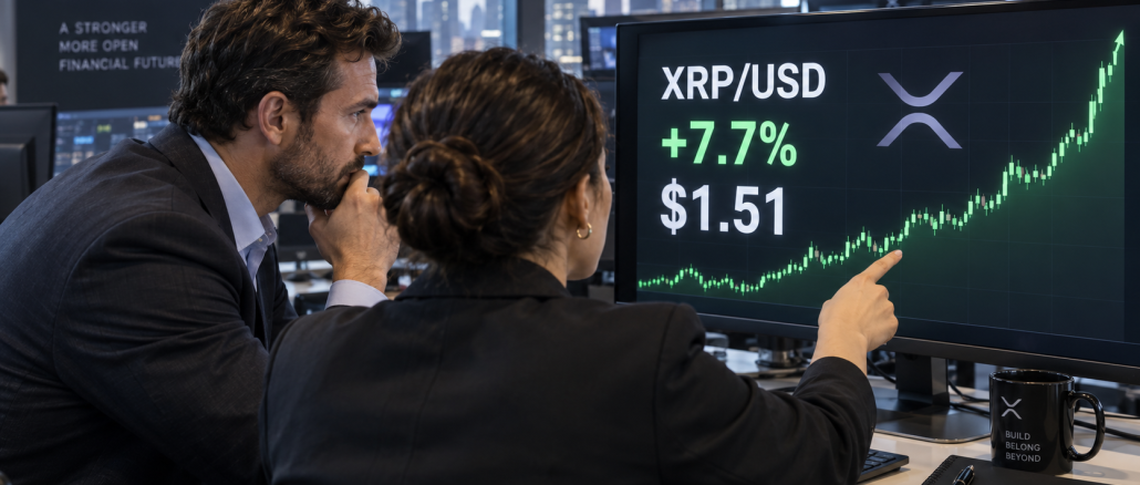 XRP jumps 8% as crypto short squeeze and Ripple developments draw attention