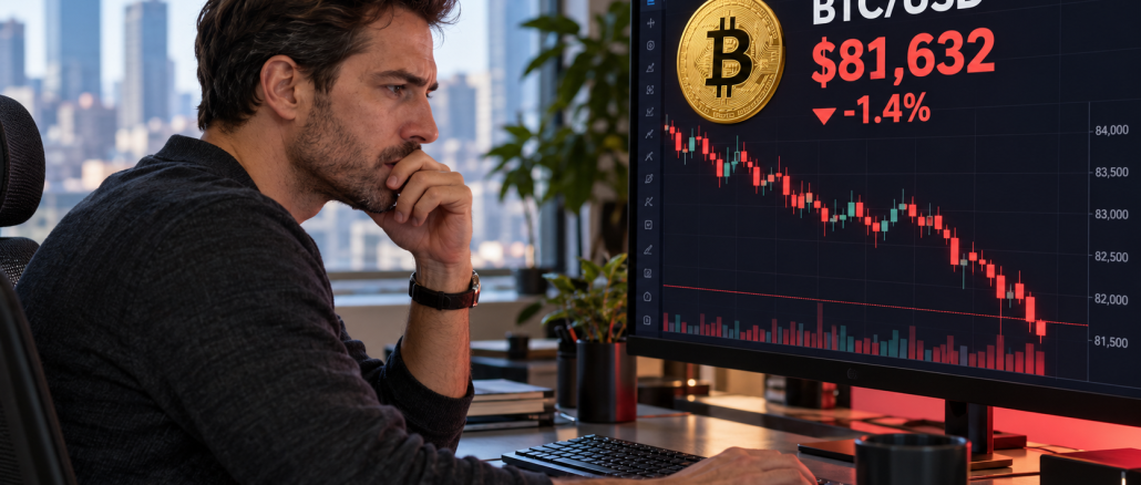 Bitcoin holds near $81,800 as BTC defends key support