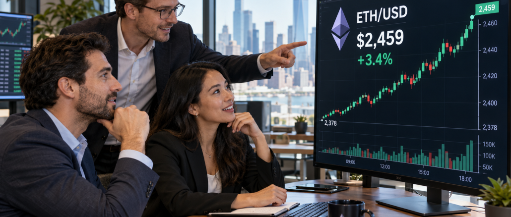 Ethereum reclaims $2,400 as falling Treasury yields ease inflation pressure