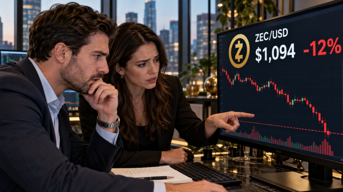 Zcash risks slide toward $1,000 as inflation fears outweigh ETF inflows